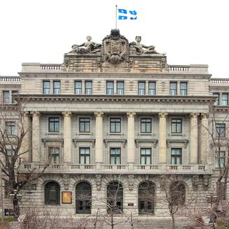 Façade des Archives nationales à Montréal