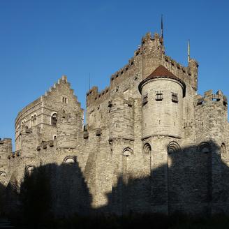 Le château des comtes de Flandre à Gand